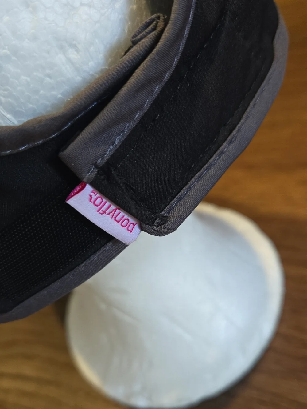PONYFLO BLACK BASEBALL CAP... #8026 - Picture 3 of 7